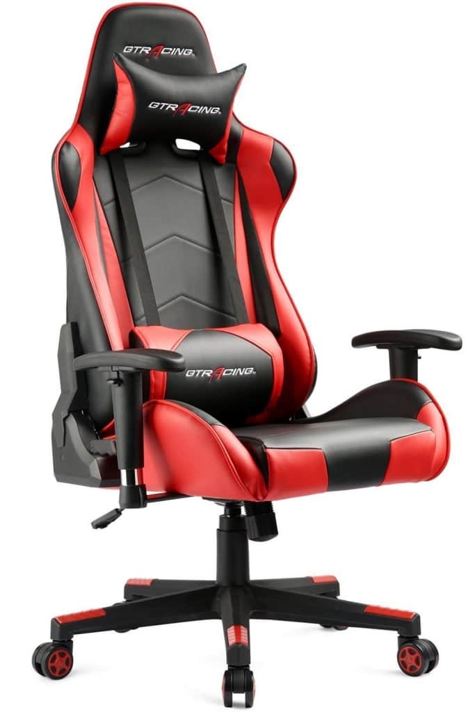 GTRACING Gaming Racing Chair-(Best Gaming Chairs For Big Guys & Heavy Duty Persons)