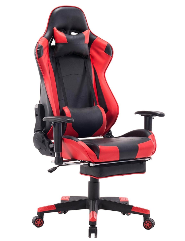 HEALGEN BIG and TALL with FOOTREST-(Best Gaming Chairs For Big Guys & Heavy Duty Persons)
